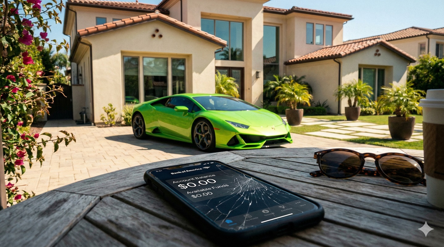 fake guru fake guru with rented car and mansion